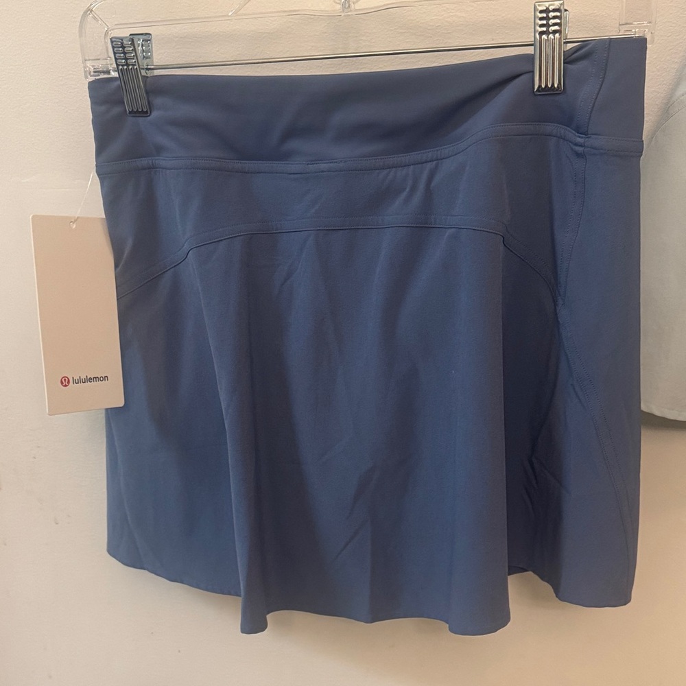 Lululemon Blue Athletic Skirt - lightweight high rise tennis skirt